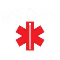 Off Duty Snake Paramedic Funny Nurse Ems First Responder Cool Gift T-Shirt