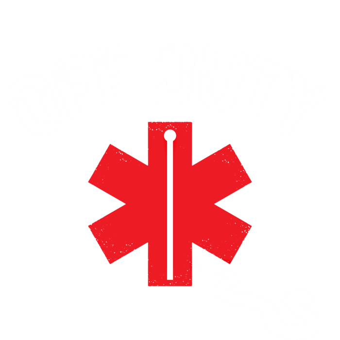 Off Duty Snake Paramedic Funny Nurse Ems First Responder Cool Gift T-Shirt