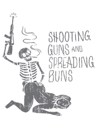 Shooting Guns And Spreading Buns Tees Zip Tote Bag