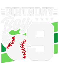 9th Birthday Baseball Birthday Party 9th Birthday Kids Long Sleeve Shirt