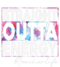 Paraprofessional Straight Outta Energy Teacher Life Rainbow T-Shirt