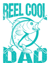 Reel Cool Dad Fathers Day Daddy Fishing Dad Gift Kids Tie-Dye T-Shirt