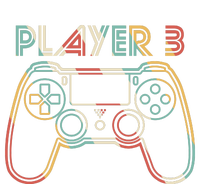 Retro Matching Player 3 Video Gamer T-Shirt