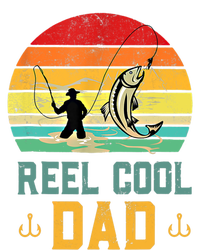 Reel Cool Dad Fishing Lover Fisher Angler Retro Vintage Gift T-Shirt