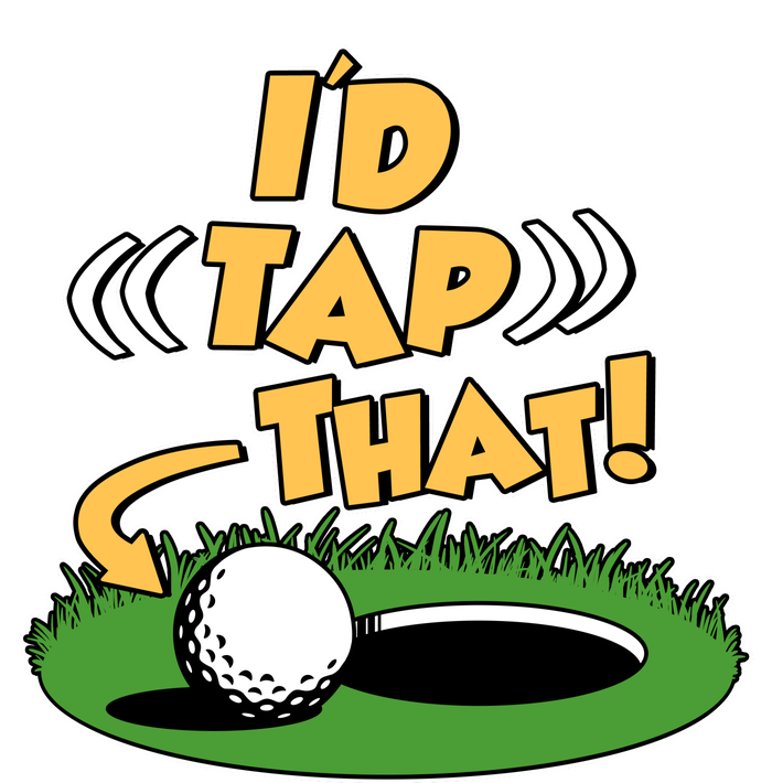 Funny Golfing Id Tap That Tie-Dye T-Shirt