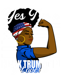 Yes Im A Black Trump Girl Girl Get Over It 2024 Supporter 16 in Basic Backpack