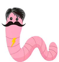 Worm With A Mustache James Tom Ariana Reality T-Shirt