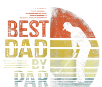 Best Dad By Par Retro Vintage Fathers Day Golf Lover Golfer Tote Bag