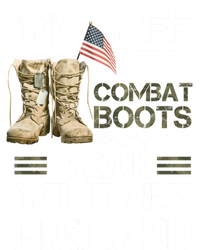 My Wife Wears Combat Boots Proud Military Husband Cute Gift T-Shirt