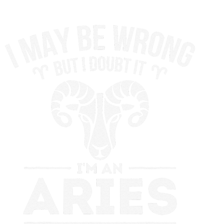 I May Be Wrong But I Doubt It Aries Zodiac Sign Horoscope Kids Tie-Dye T-Shirt