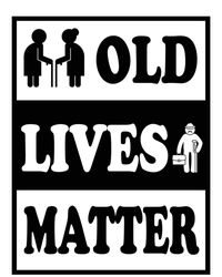 Old Lives Matters Funny 60th Birthday Dad Gag Funny Gift Hoodie