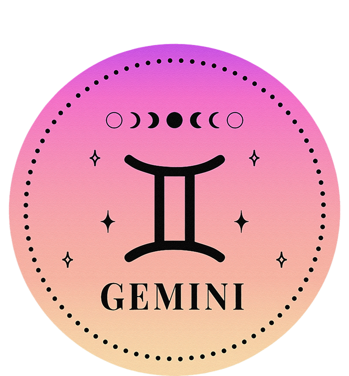 Gemini Birthday Present Wo Zodiac Sign Gemini Valucap Bio-Washed Visor