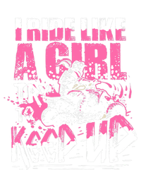 Quad ATV Girl Gift I Ride Like A Girl Try To Keep Up Women's T-Shirt