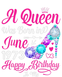 Queen Was Born In June 1973 Wo 48 Years Birthday Metallic Star Ornament