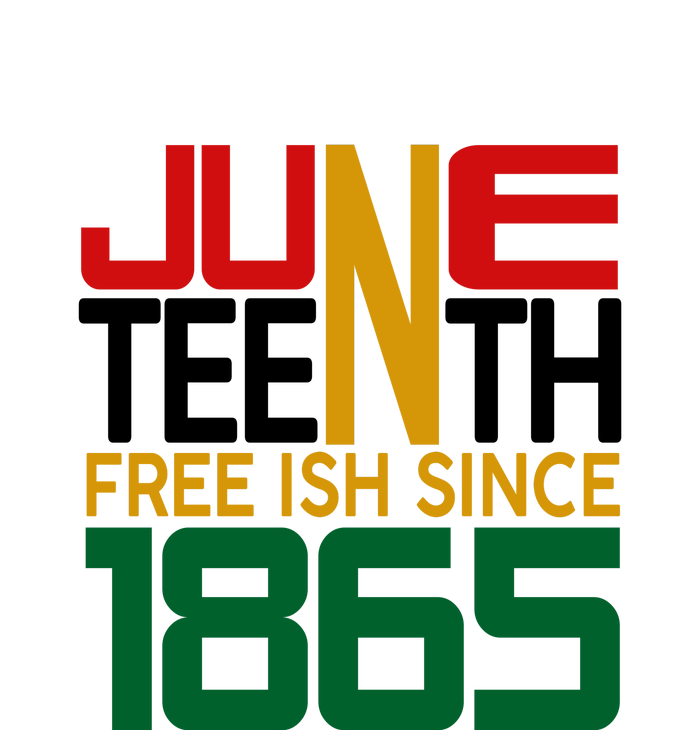 Juneteenth Freeish Since 1865 Gift African Pride Zip Tote Bag