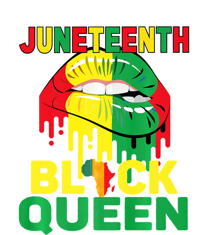 Juneteenth Black Queen Lips African Mom Mother Afro African Gift African Pride Kids Long Sleeve Shirt