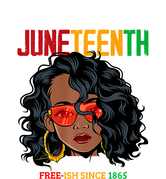 Women Juneteenth Free Ish Since 1865 Afro Queen Black Queen Gift African Pride T-Shirt