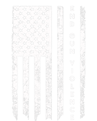 Enough USA Flag End Gun Violence Tie-Dye T-Shirt