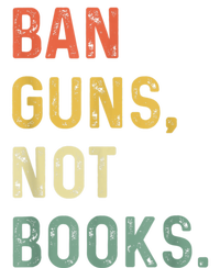 Ban Guns Not Books Retro Read Banned Books Lover Toddler T-Shirt