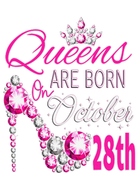 Queens are born on October 28th Scorpio Libra Queen Cropped Pullover Crew