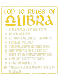 Top 10 Rules Libra Zodiac Sign September October Birthday T-Shirt