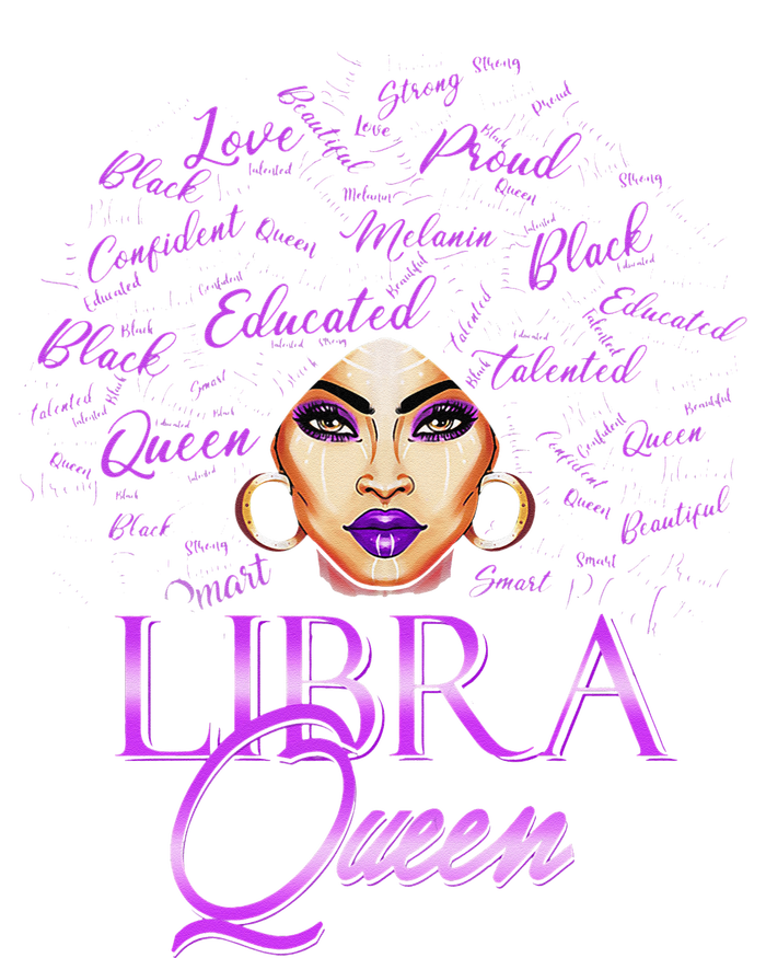 Wo Purple Libra Queen Woman Lady September Wo Birthday Flexfit Unipanel Trucker Cap