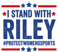 Protect Womens Sports I Stand With Riley Women's Knotted Racerback Tank