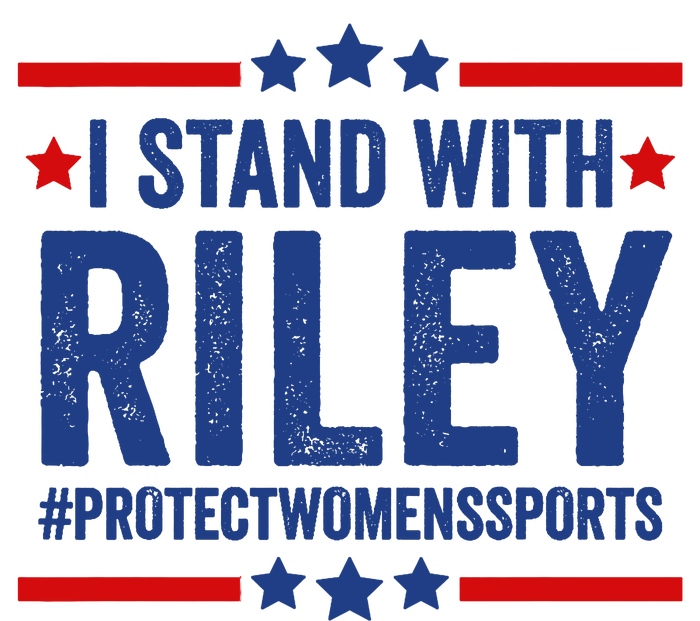 Protect Womens Sports I Stand With Riley Women's Knotted Racerback Tank