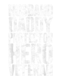 Men Husband Daddy Protector Hero Veteran Women's T-Shirt