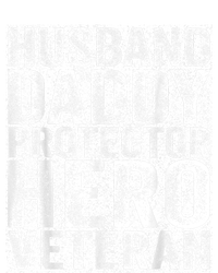 Men Husband Daddy Protector Hero Veteran Premium Hoodie