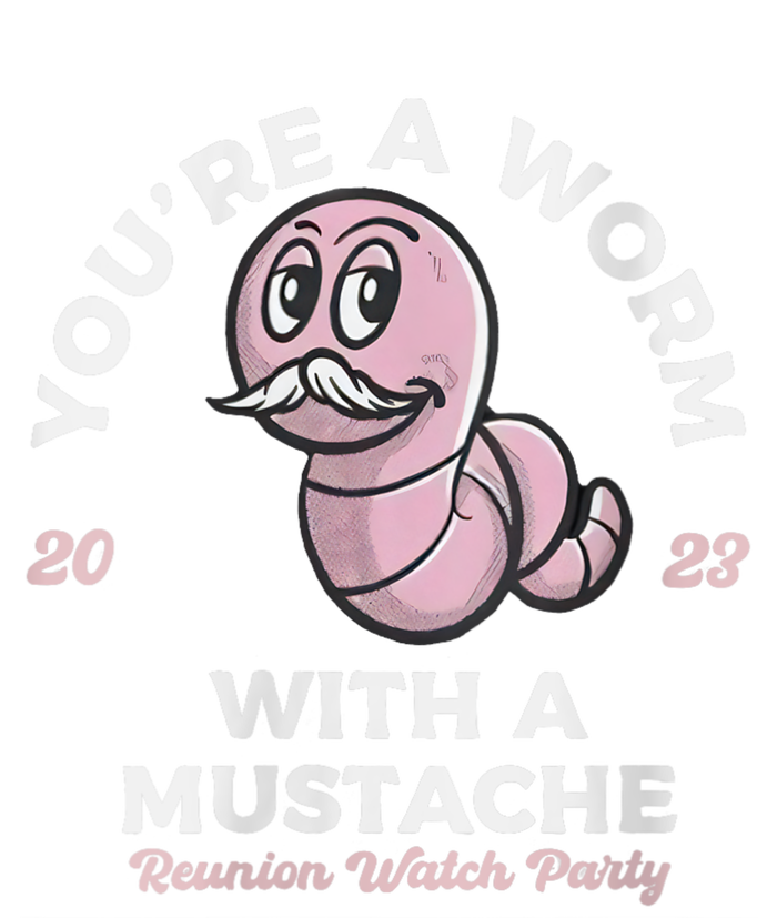 Womens Youre Worm With A Mustache James Tom Ariana Reality Women's Racerback Tank