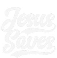 Jesus Saves Faith Based Quote Christian Softstyle Adult Sport Polo