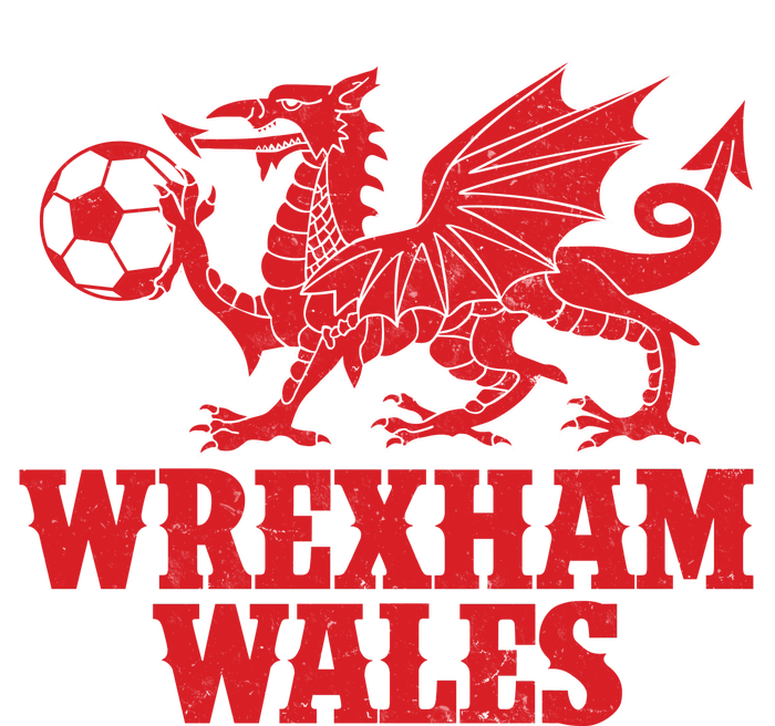 Wrexham Wales Red Dragons Soccer Futbol Poster