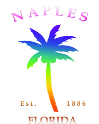 Retro Cool Original Naples Florida Beach Palm Tree Gift T-Shirt