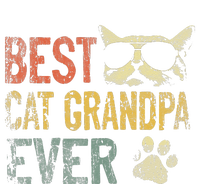 Vintage Best Cat Grandpa Ever Cat Grandpa Fathers D T-Shirt