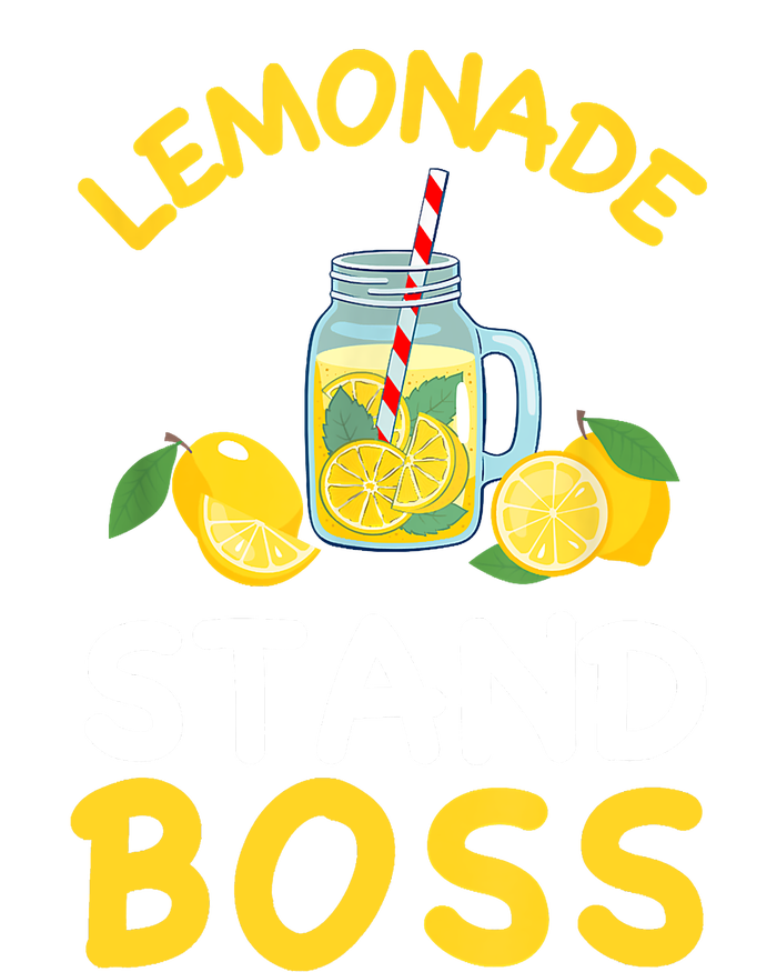 Lemonade Stand Boss Lemon Juice Gift Summer Drink Garment-Dyed Sweatshirt