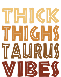 Thick Thighs Taurus Vibes Melanin Black Wo Horoscope Cooling Performance Crew T-Shirt