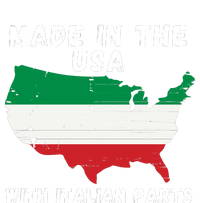 American Made With Italian Parts Italian Pride Italian USA Cooling Performance Crew T-Shirt