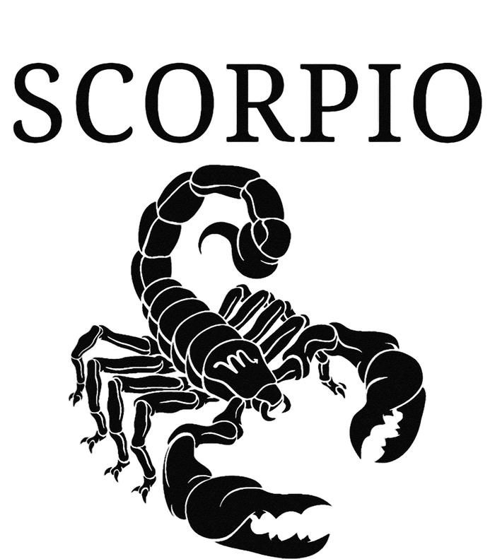 Scorpio Astrology Large Scorpion Zodiac Sign & Scorpio Name T-Shirt