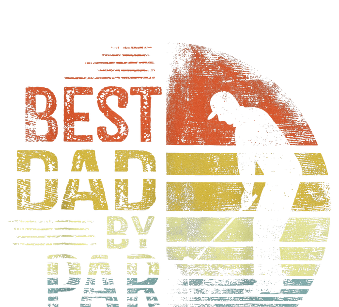 Best Dad By Par Retro Father's Day Golf Lover Tall Sweatshirt