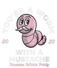 Womens Youre Worm With A Mustache James Tom Ariana Reality Garment-Dyed Heavyweight T-Shirt