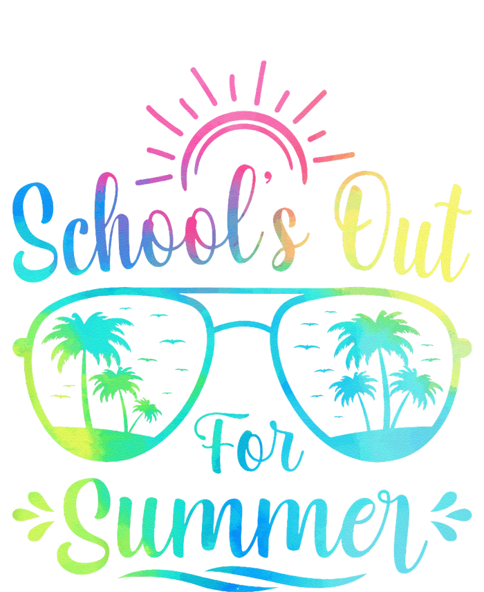 Retro Last Day Of School Schools Out Summer Teacher T-Shirt