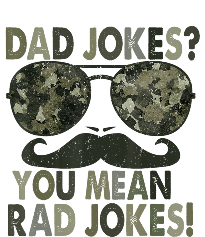 Dad Jokes You Mean Rad Jokes Fathers Day Vintage Full-Length Apron With Pockets