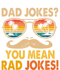 Dad Jokes You Mean Rad Jokes Fathers Day Vintage Women's T-Shirt