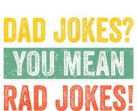 Dad Jokes You Mean Rad Jokes Fathers Day Vintage Drawstring Bag