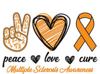 Peace Love Cure Multiple Sclerosis T-Shirt