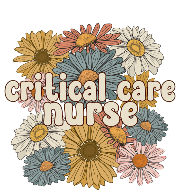 Groovy Critical Care Nurse Critical Care Nursing Gift Ceramic Bell Ornament