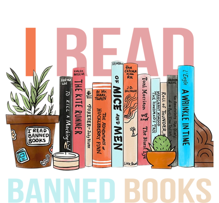 Im With The Banned Banned Books Reading Books T-Shirt