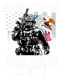 Americans Never Quit Veteran T-Shirt