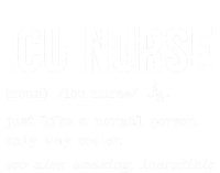 Icu Nurse Definition Hospital Rn Medical Intensive Care Unit Gift Women's T-Shirt